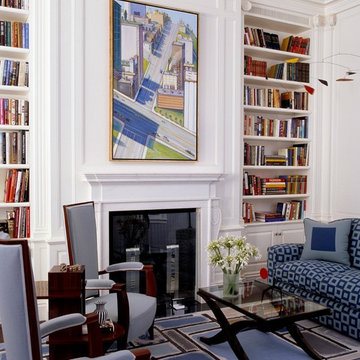 Transitional Living Room