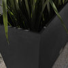 Midori Trough Planter, Black, 31 Inch, 1 Pack