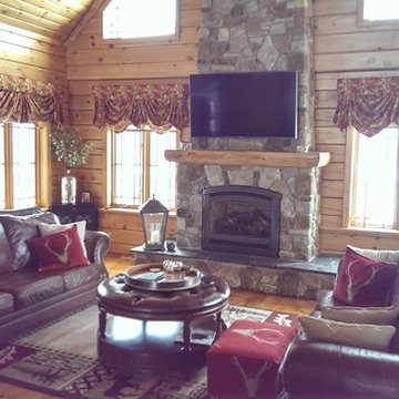 Log home TV