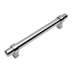 Cosmas - Contemporary Bar Cabinet Pull -  Solid Metal - Heavy Ktichen and Bath Pull - Cabinet And Drawer Handle Pulls