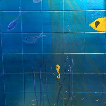 in die Unterwasserwelt eintauchen