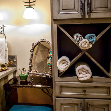 Rustic Adirondack Bathroom