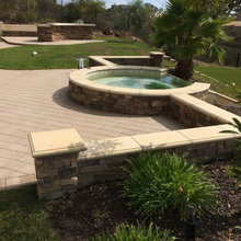 backyard hot tub