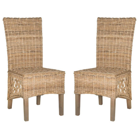 Sumatra 19''H Rattan Side Chair