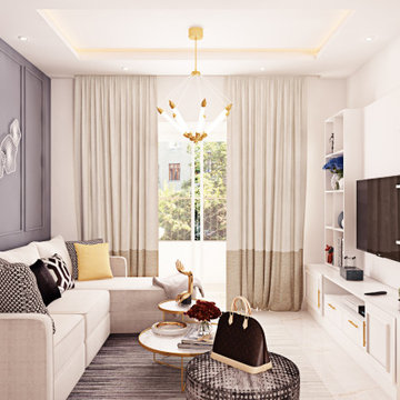 Ms. Janhavi Deshpande's 3 BHK | A Modern European Inspiration @Rohan Akriti