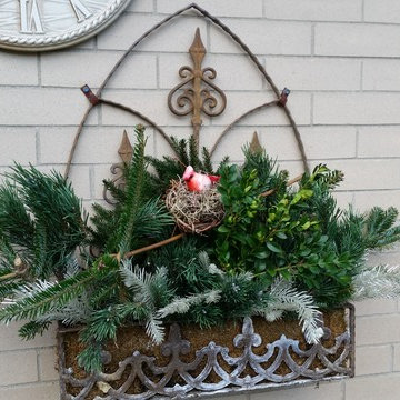 Winter Container Arrangements