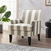Herrera Classic Armchair With Pattern, Gray