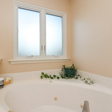 New Privacy Windows in Pretty Bathroom - Renewal by Andersen Savannah, Atlanta a