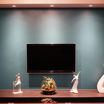 Décoration style contemporain/industriel