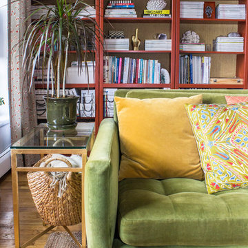 Boldly Layered Color and Texture Enliven a Harlem Apartment