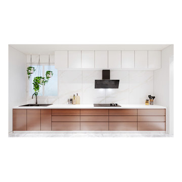Parallel Kitchen | Meadow In The Sun | Contemporary | Artis Interiorz | Bangalor