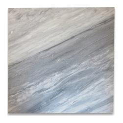 Stone Center Online - Bardiglio Gray Dark Grey Marble 18 x 18 Tile Honed, 99 sq.ft. - Wall And Floor Tile