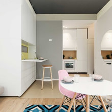 Milan Houzz Tour: A Sliding Unit Creates a Multi-Functional Space