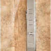 Waimea ShowerSpa Matte Brushed Stainless Steel Shower Panel