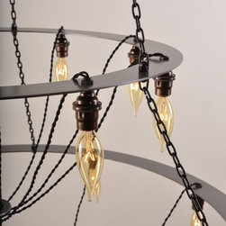 Mandy Chandelier - detail - Chandeliers