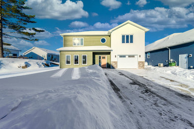 Example of a trendy exterior home design in Other