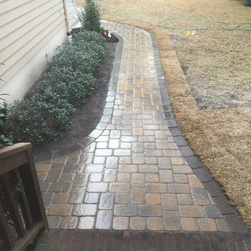 Driveway and walkway - Paver project
