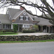 rock walls and ponds