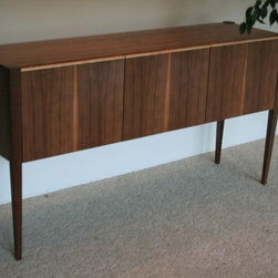 Walnut Wine Server - Furniture
