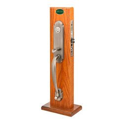 Emtek 3343 Brass Mortise Charleston Entry Set - Products