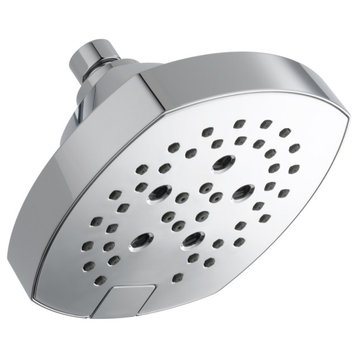 Delta 5-Setting H2Okinetic Shower Head Chrome