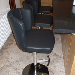 Doris Adjustable Stools at a Breakfast Bar - Bar Stools and Kitchen Stools