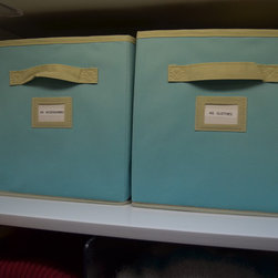 Tween Closet Makeover - Storage Bins And Boxes