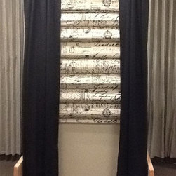 Inspired Drapes examples - Roman Shades