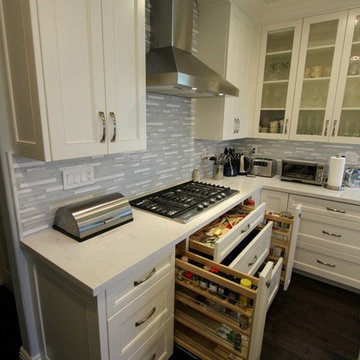 78 - San Clemente Kitchen Remodel with Custom Cabinets & Wood Floor