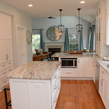 Sterling, VA White Kitchen Remodel