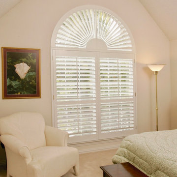 "Arch Top" Plantation Shutter applications