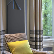 Pool room drapes