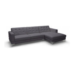 Biltmore Grey Fabric Sofa - Sofas
