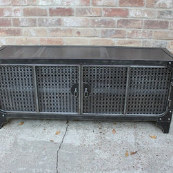 All Steel Media Consoles / TV Stands - Entertainment Centers And Tv Stands