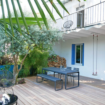 Petit jardin à l'ombre