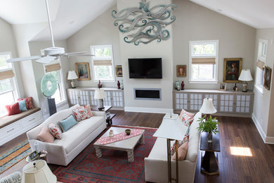 Living room - asian living room idea in Other