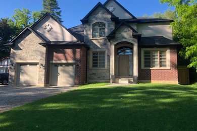 Inspiration for a timeless exterior home remodel in Toronto