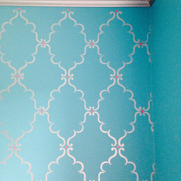 Indian & Paisley Wall Stencil Projects