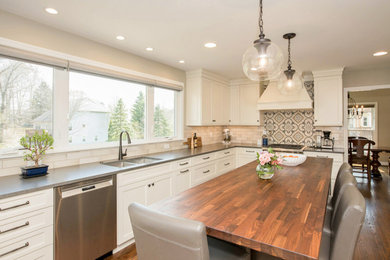 Casual Transitional Kitchen in Loveland