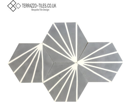 Stock Encaustic Cement Tiles Hexagonal Graphic Encaustic Cement Tiles Wall And Floor Tile