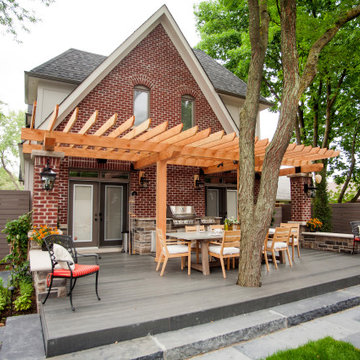 Backyard Landscape Entertainment Oasis