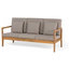 Pataja 5-Piece Brown Outdoor Sofa Set