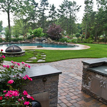 outdoor kitchen