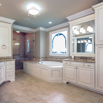 This Lighter, Brighter master bath is a Show-Stopper