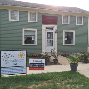 Exterior of Historic Thomas Edison Birthplace Museum in Milan, OH