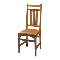 Stickley Harvey Ellis Side Chair w/Inlay 89/91-353-S - Dining Chairs