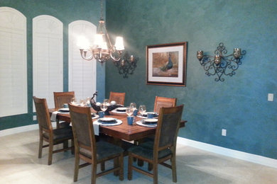Inspiration for a dining room remodel in Phoenix