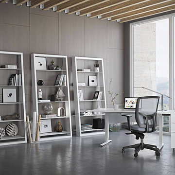 Home Office Design for a House in Los Angeles by ArchiCGI