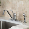 Moen CA87009 Lindley™ One-Handle Low Arc Kitchen Faucet, Chrome Finish