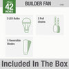 Hunter Fan Company 42" Builder Low Profile Ceiling Fan With Light